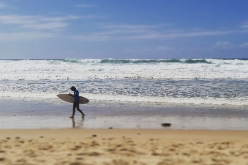 vacances scolaires à la plage