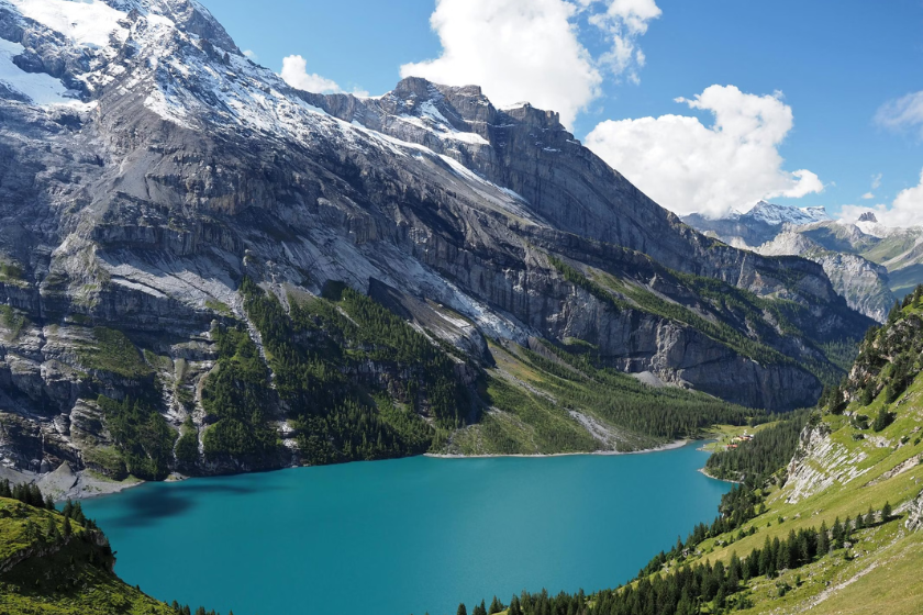 Plus beaux lacs de Suisse Lac d'Oeschinen
