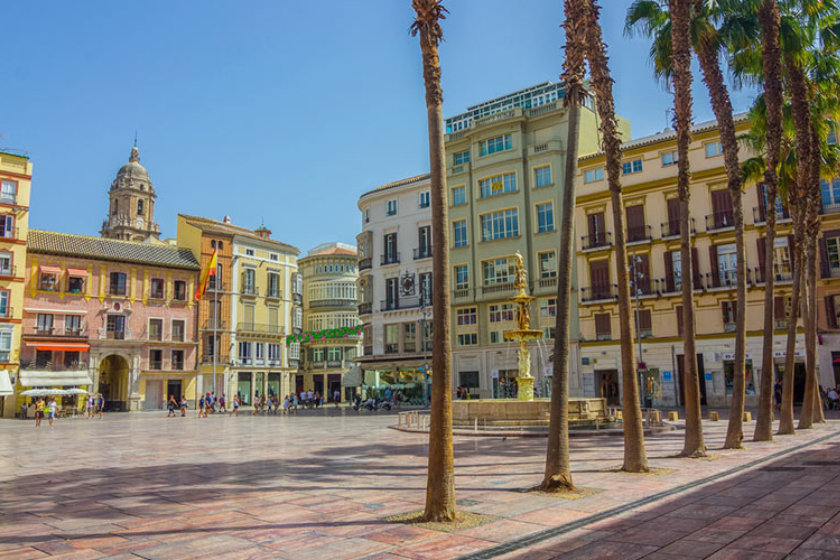 Que faire à Malaga La Plaza de la Constitución