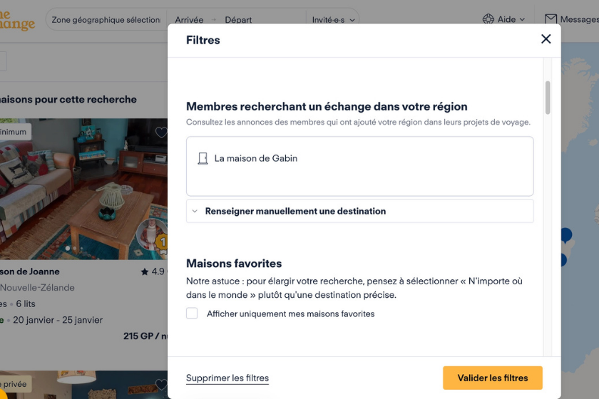 échange de maisons