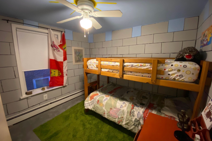 Echange de maisons chambre d'enfants