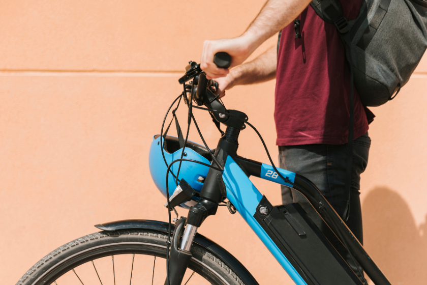 vélo electrique train