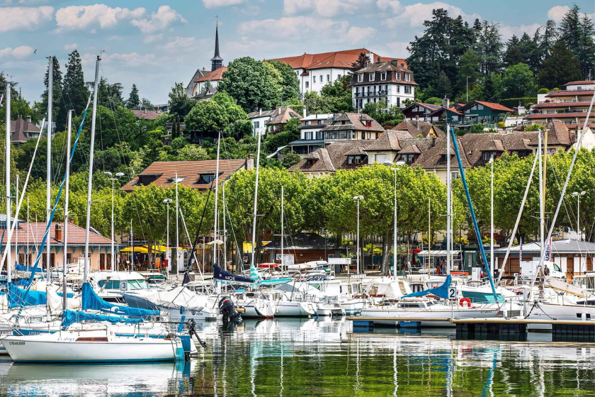 Partir en octobre en France Thonon les Bains