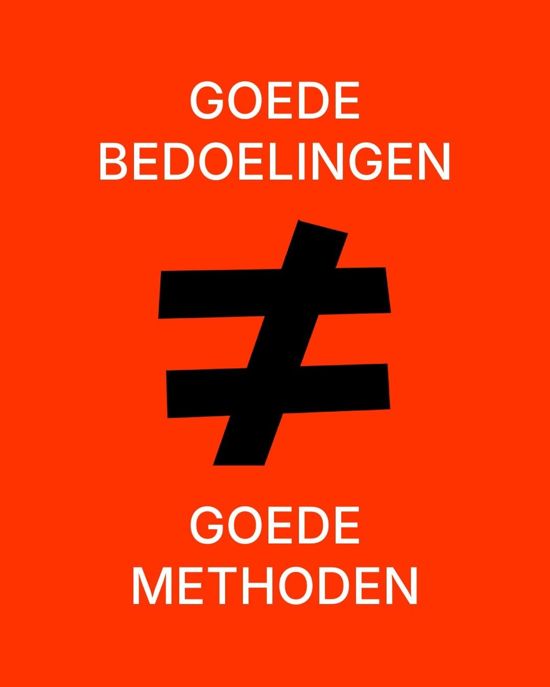 Wat als onze aanpak niet meer werkt?