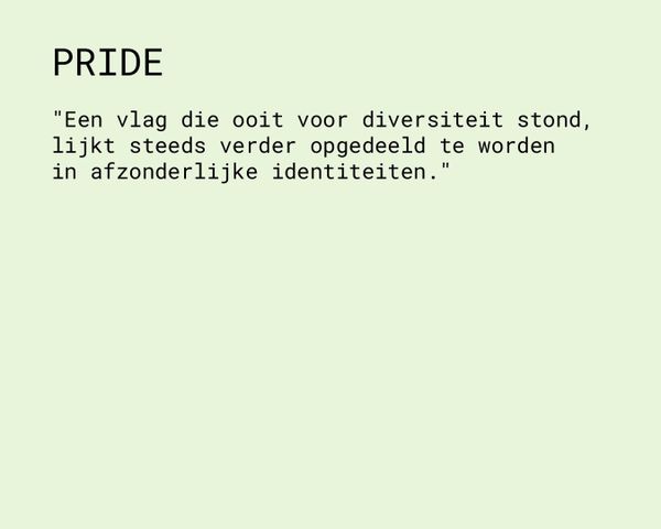 Hoe ver kan je ergens vanaf staan en er toch nog bij horen?