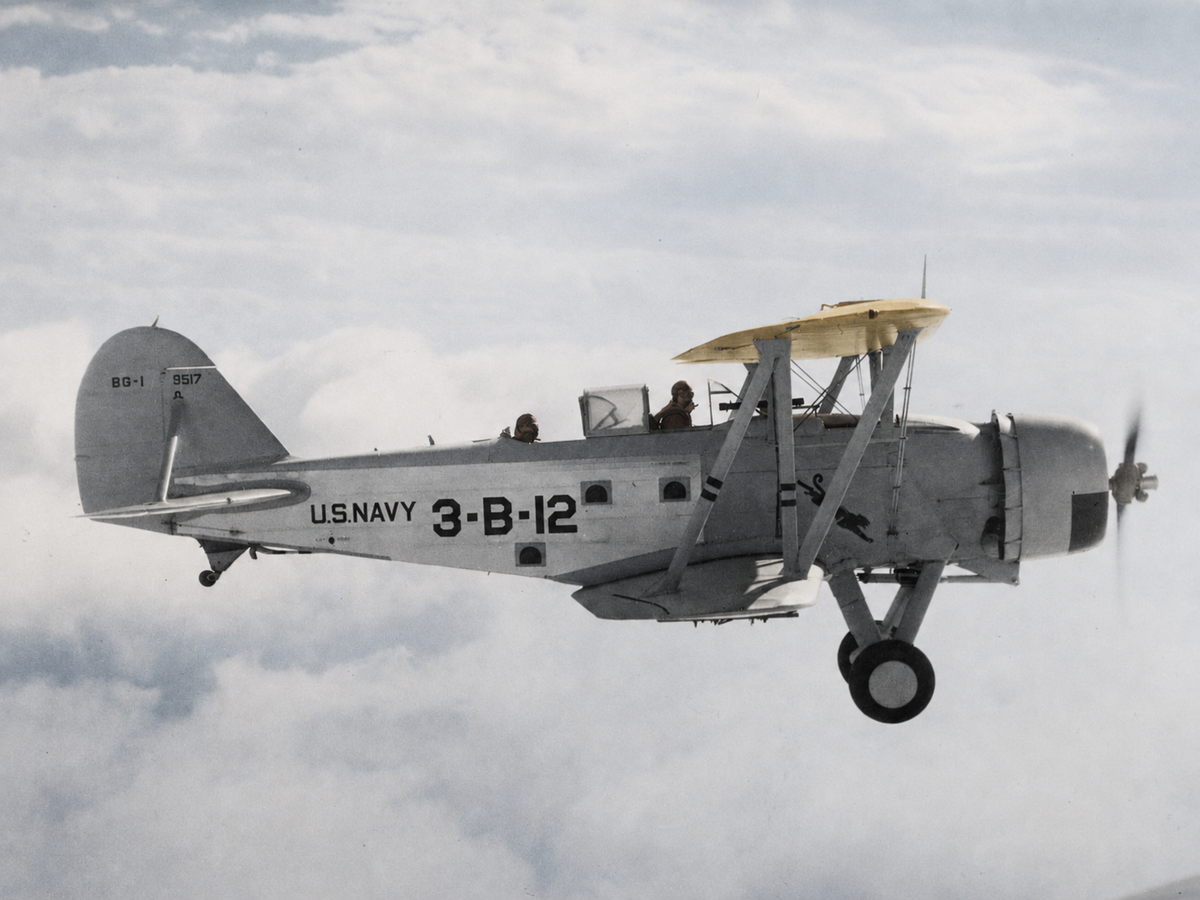 Great Lakes BG-1: the US Navy's Last Biplane Dive Bomber... and First Guided Missile