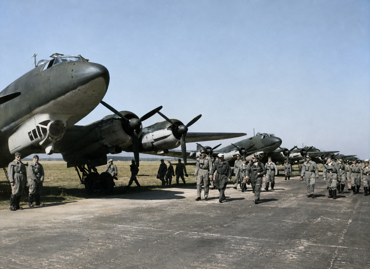 European World War 2 Airfields Map