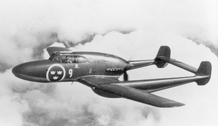 Saab J.21: One of the Last Military Pushers