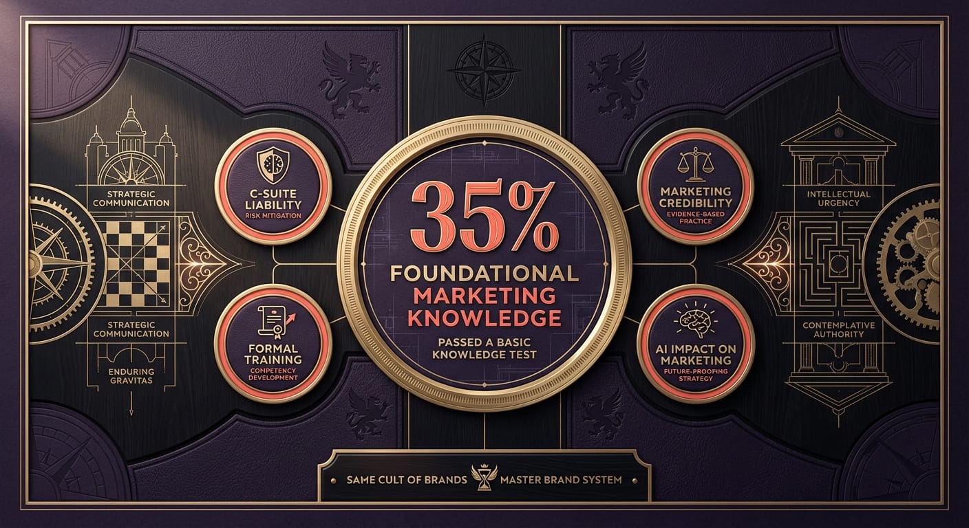 35% of Marketers Passed a Basic Knowledge Test