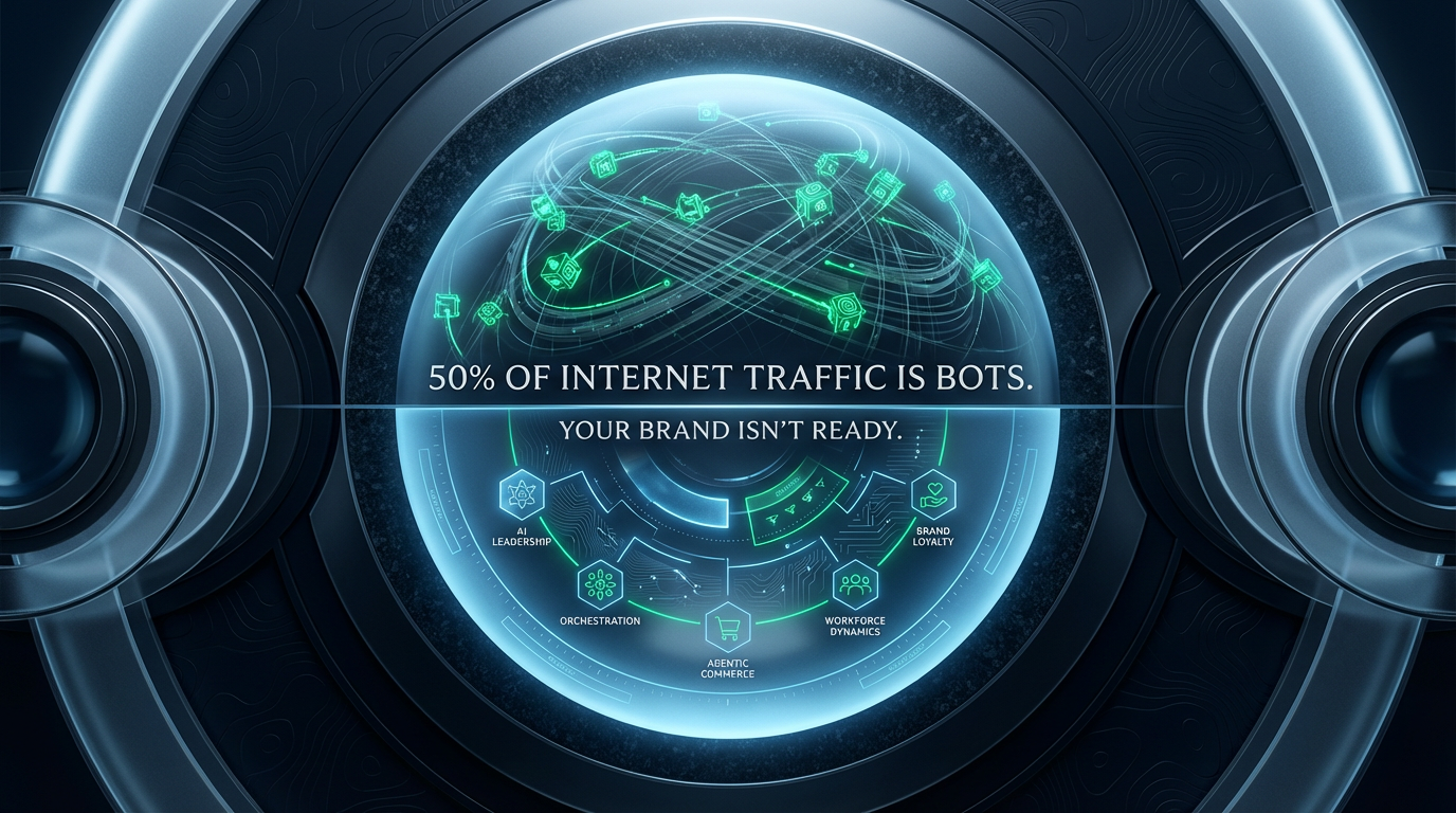 50% of Internet Traffic Is Bots. Your Brand Isn't Ready.