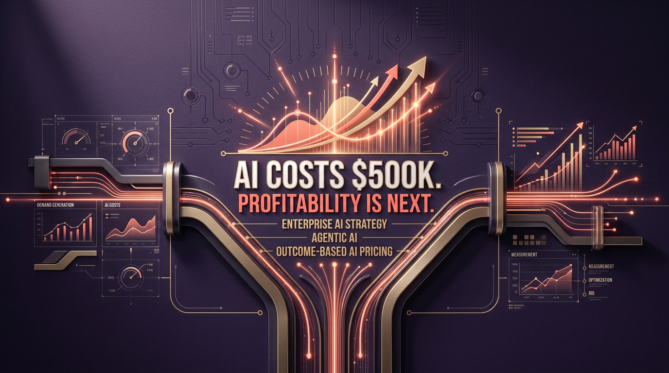 500K in AI Spend Means P&L Hits Not Just AI Theater