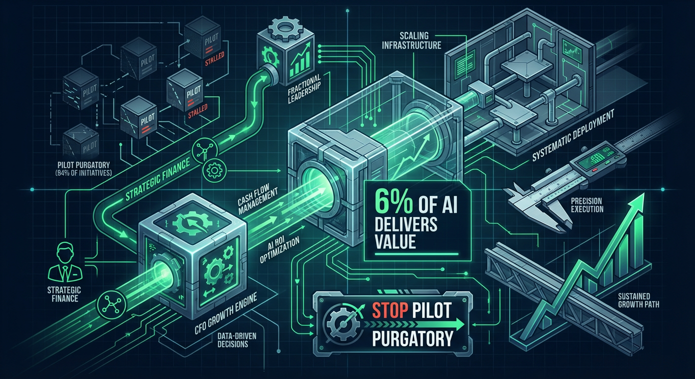 6% of AI Delivers Value: Stop Pilot Purgatory