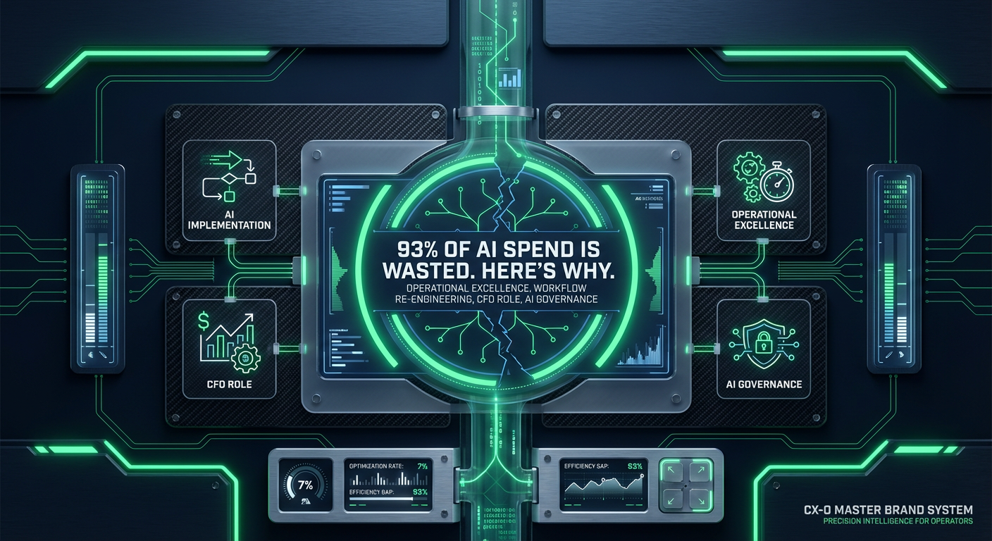 93% of AI Spend Is Wasted. Here's Why.