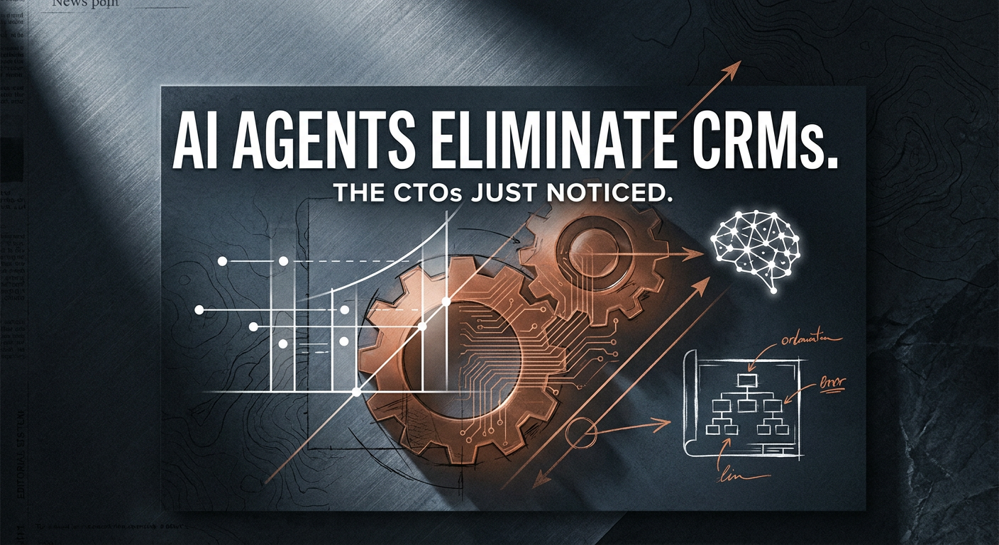 AI Agents Eliminate CRMs. The CTOs Just Noticed.