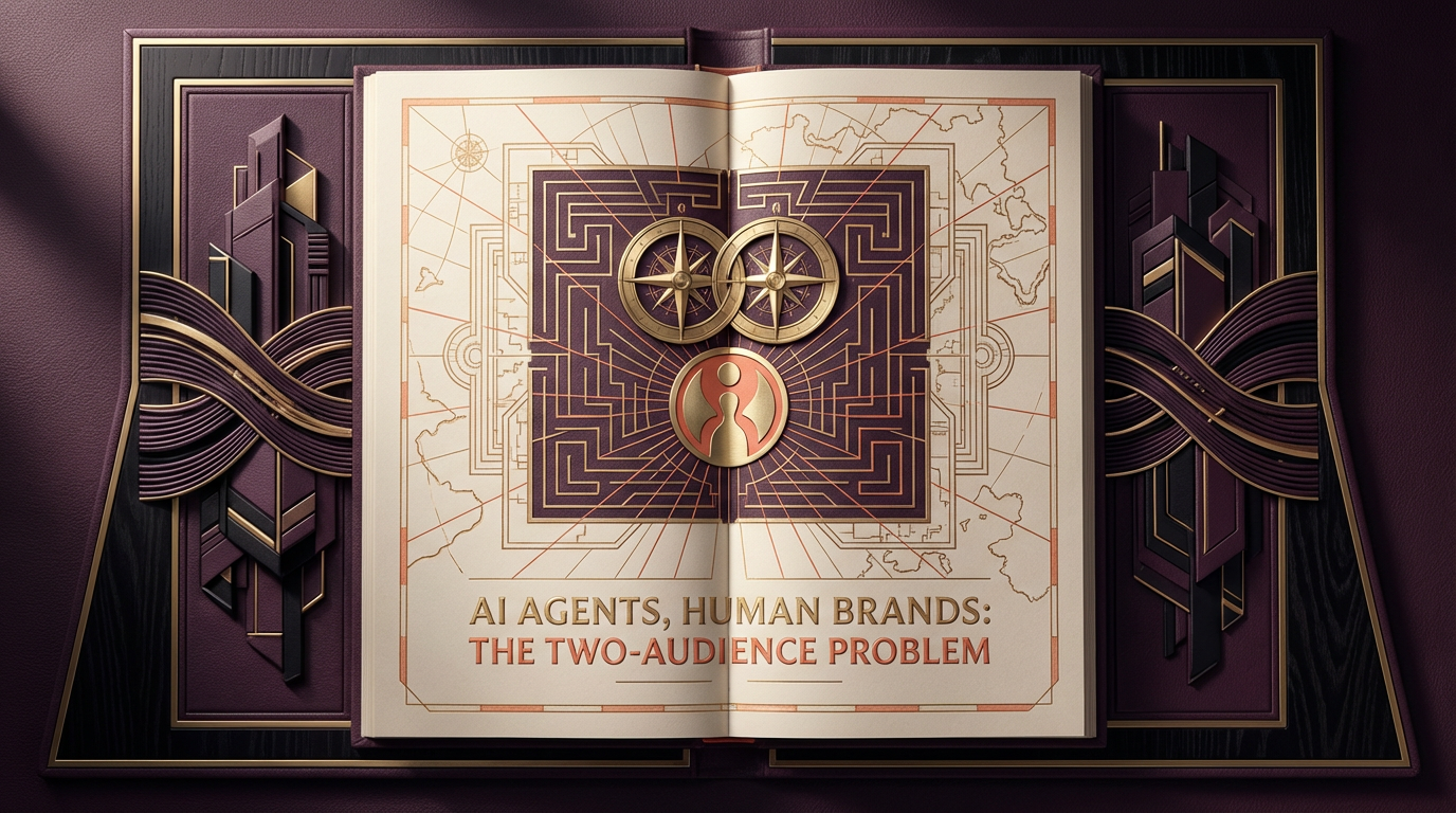 AI Agents, Human Brands: The Two-Audience Problem