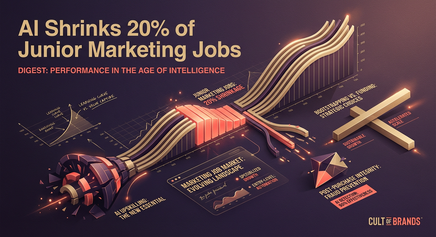 AI Shrinks 20% of Junior Marketing Jobs