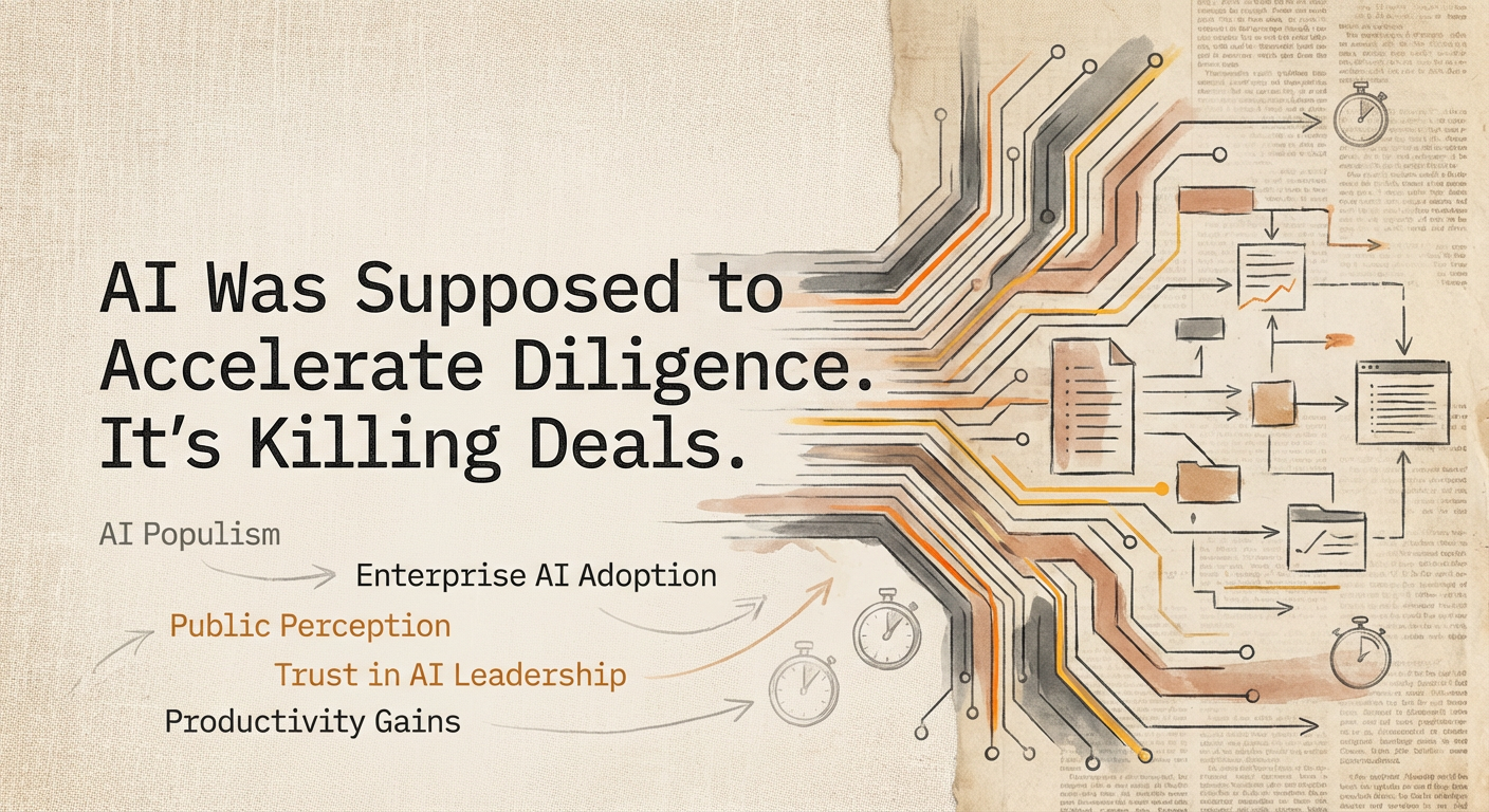 AI Was Supposed to Accelerate Diligence. It's Killing Deals.