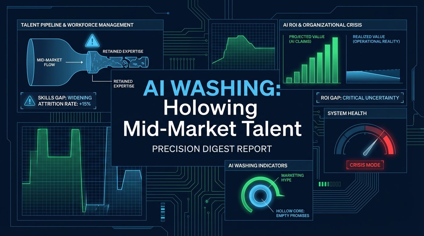 “AI Washing” Hollowing Mid-Market Talent