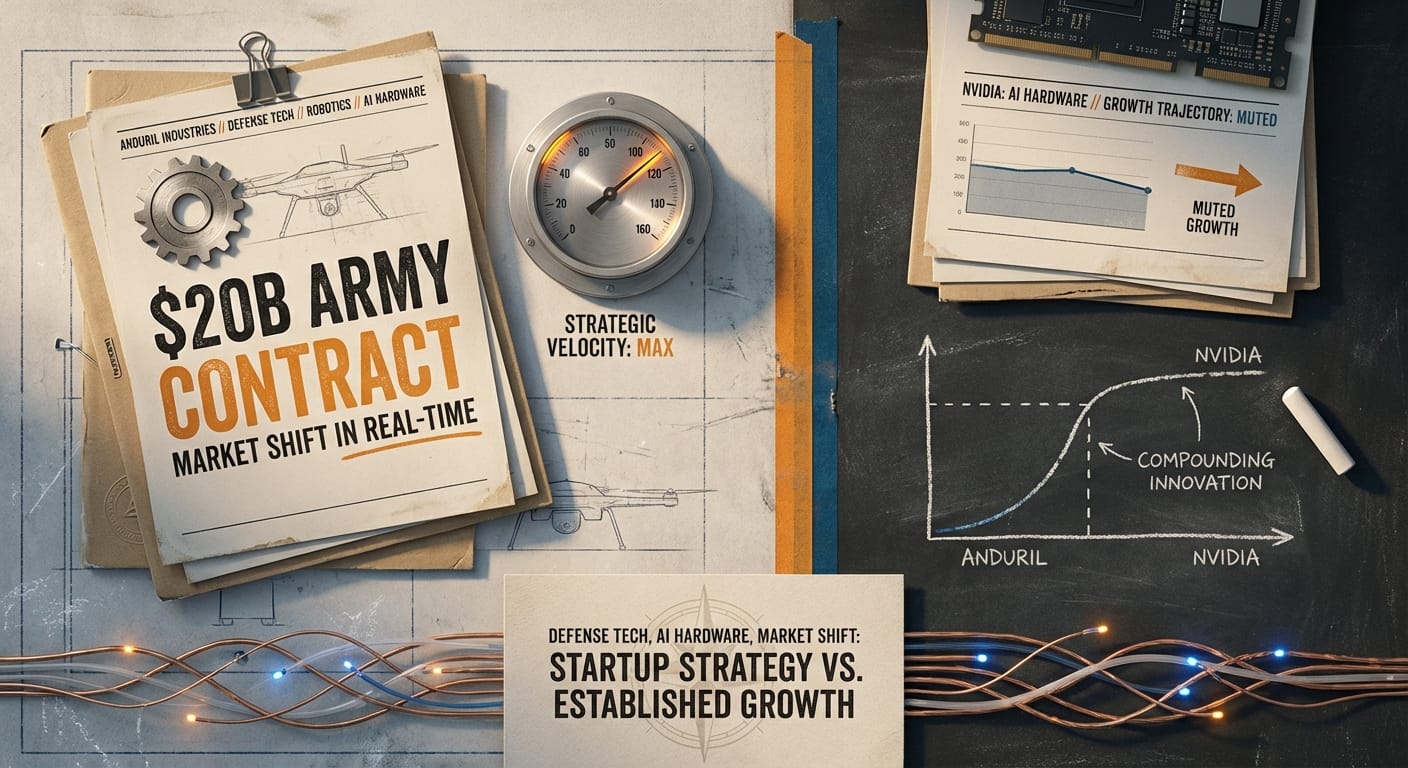 Anduril’s $20B Army Contract vs. Nvidia’s Muted Growth