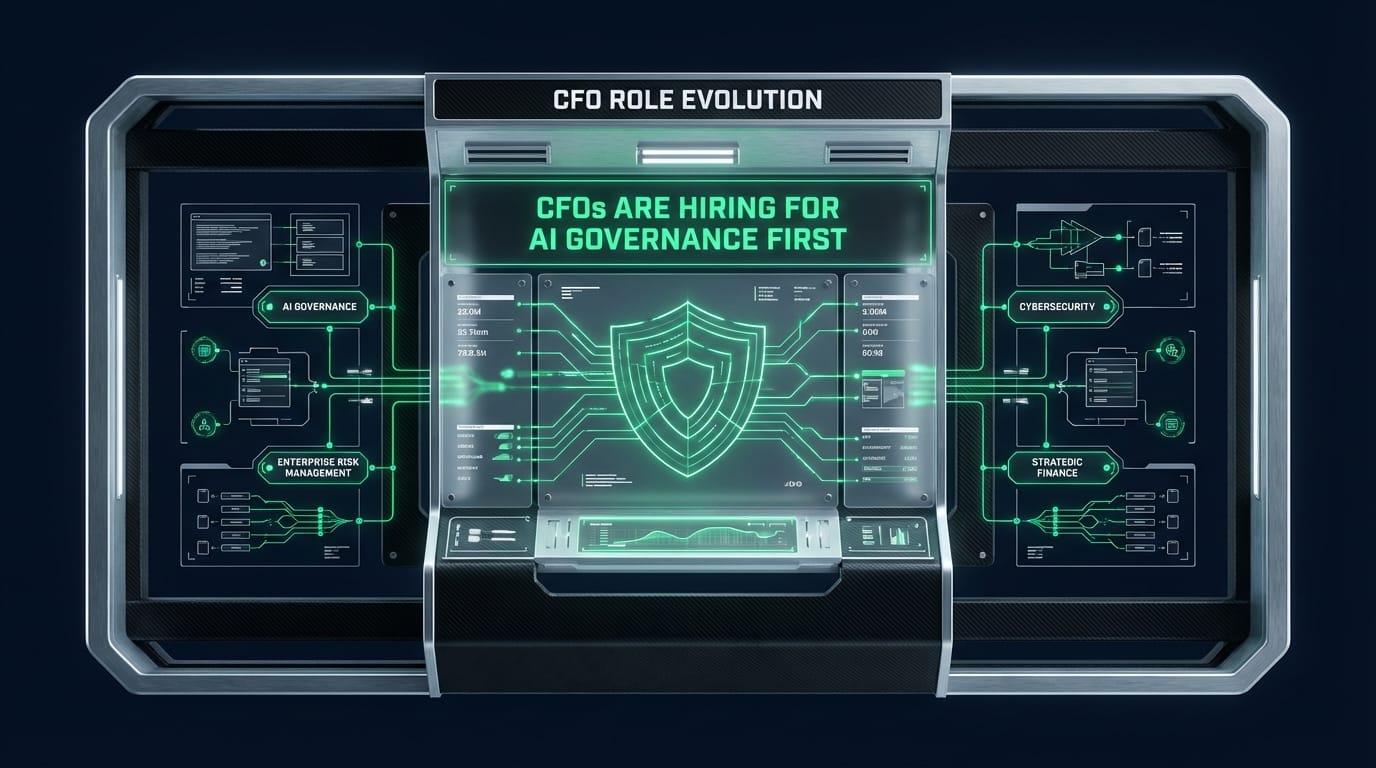 CFOs are hiring for AI governance first