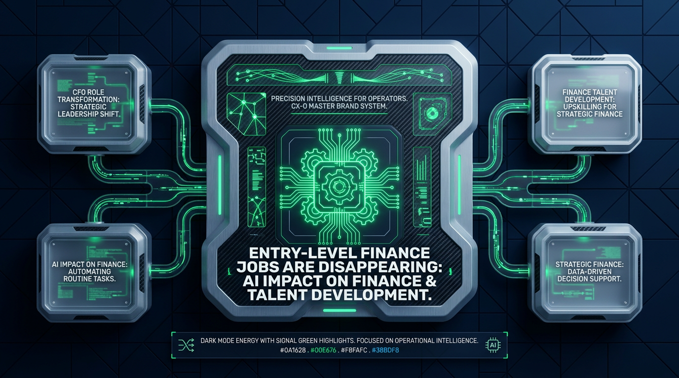 Entry-Level Finance Jobs Are Disappearing