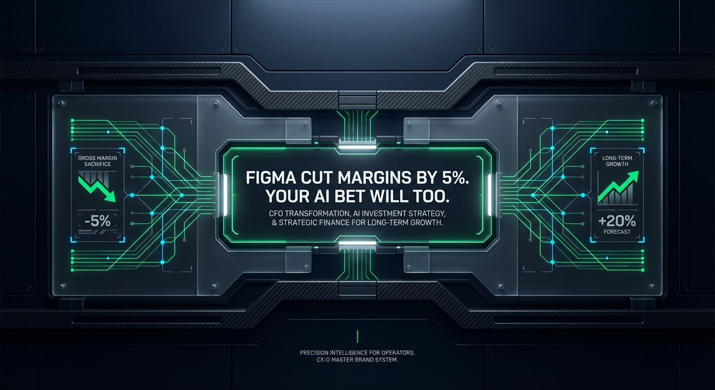 Figma Cut Margins by 5%. Your AI Bet Will Too.