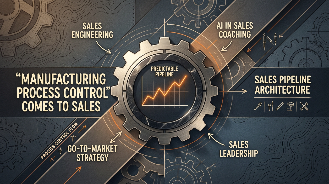“Manufacturing Process Control” Comes to Sales