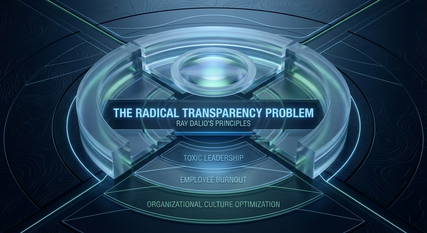 Ray Dalio’s "Radical Transparency" Problem