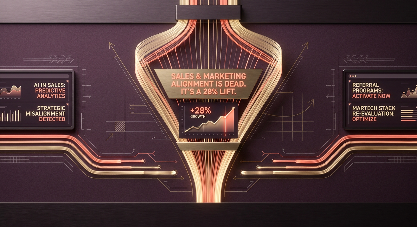 Sales & Marketing Alignment Is Dead. It’s a 28% Lift.