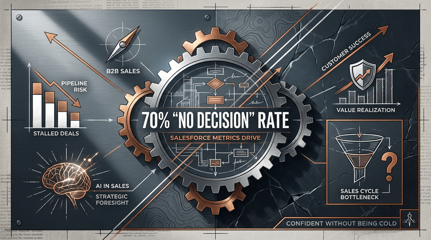 Salesforce No Decision Rates Are 70%