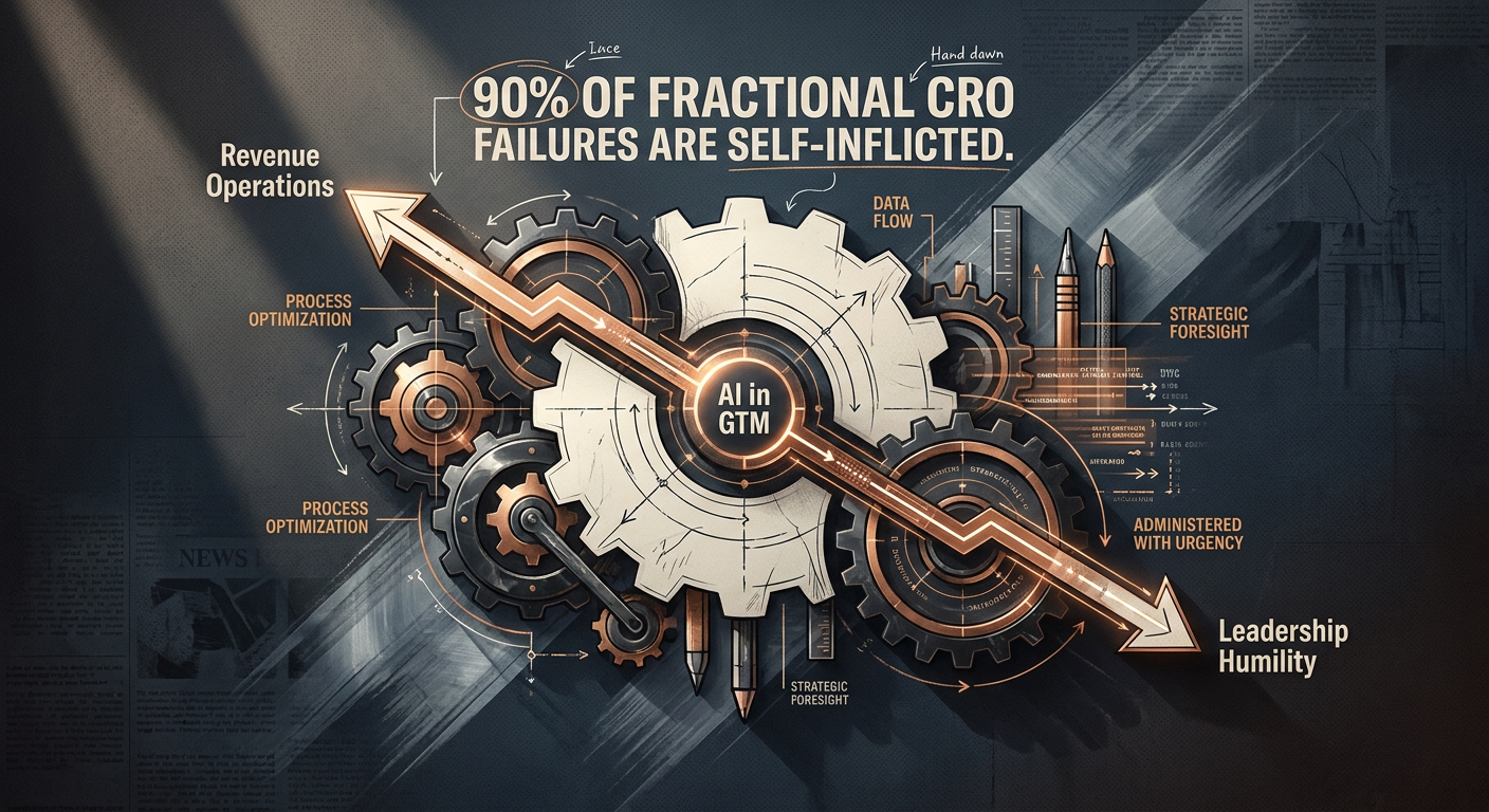 Fractional CROs: 90% of failures? Neil Weitzman blames himself.