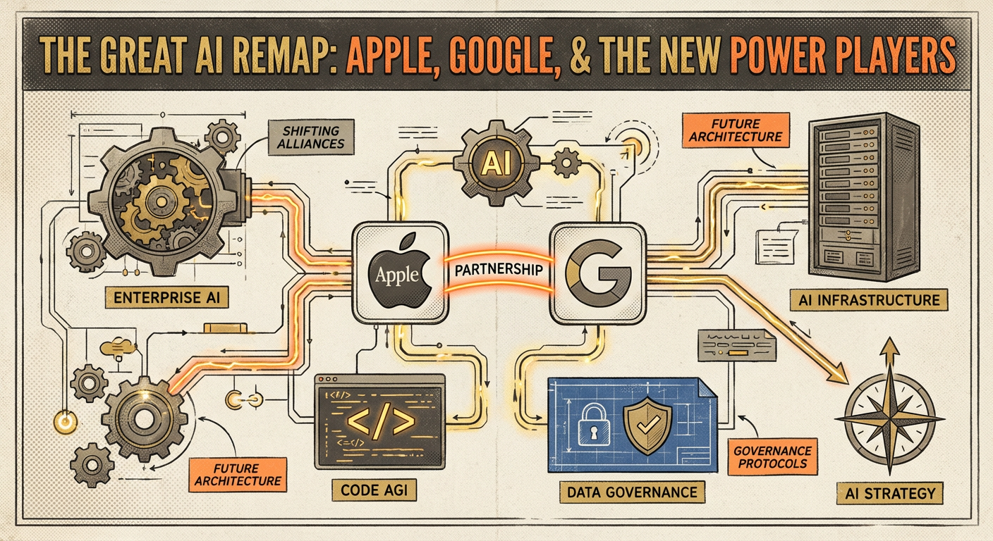 The Great AI Remap: Apple, Google, & the New Power Players