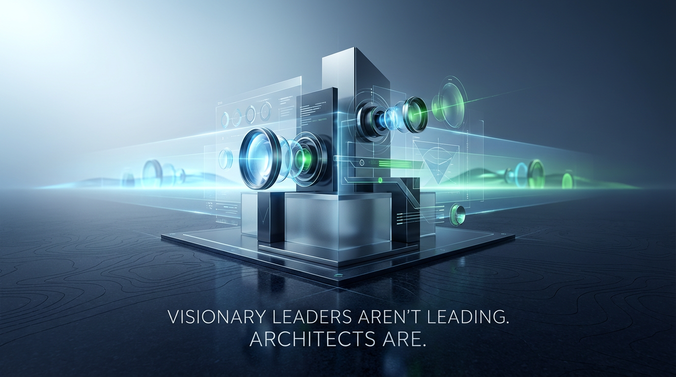 Visionary Leaders Aren't Leading. Architects Are.