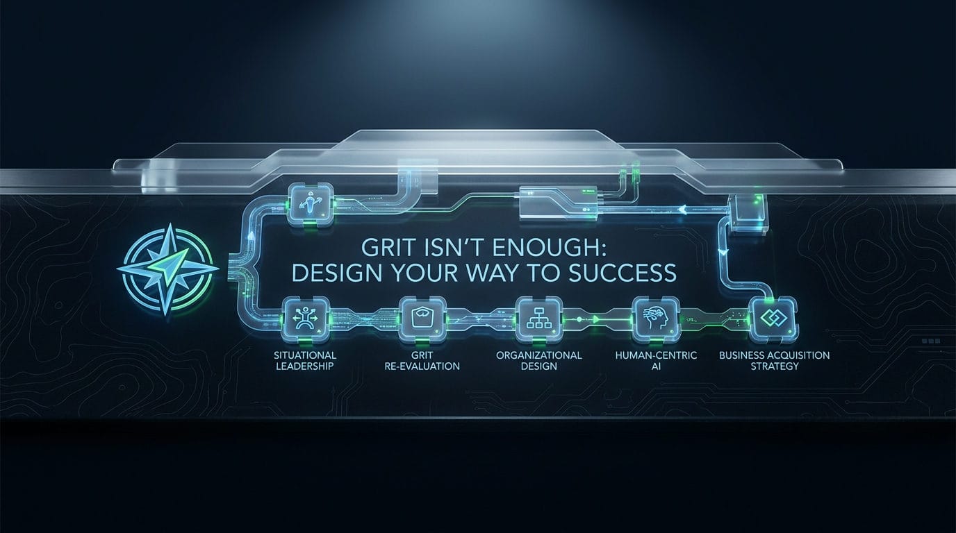 Grit Alone Is Not Enough to Drive Outcomes Anymore