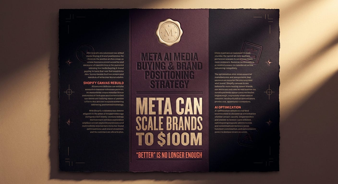 Meta Can Scale Sharp Brand Positioning to $100M Revenue