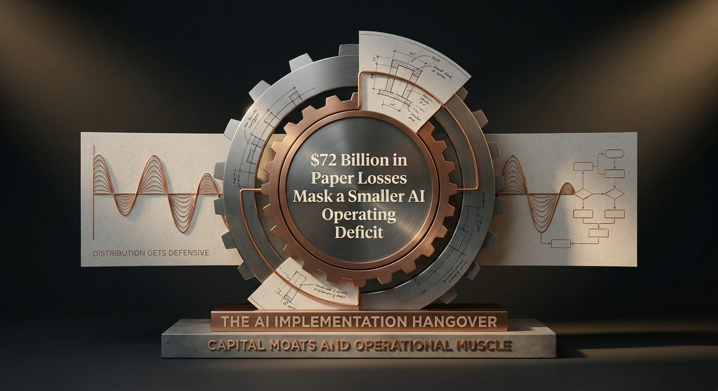 $72 Billion in Paper Losses Mask a Smaller AI Operating Deficit