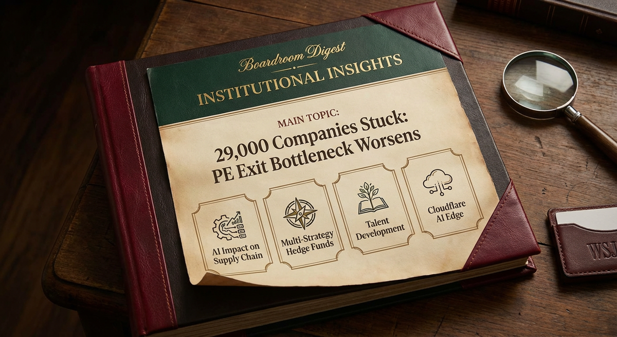 29,000 Companies Stuck: PE Exit Bottleneck Worsens