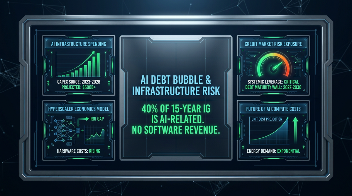40% of IG Issuance Is AI. the Debt Cycle Reshapes Capital