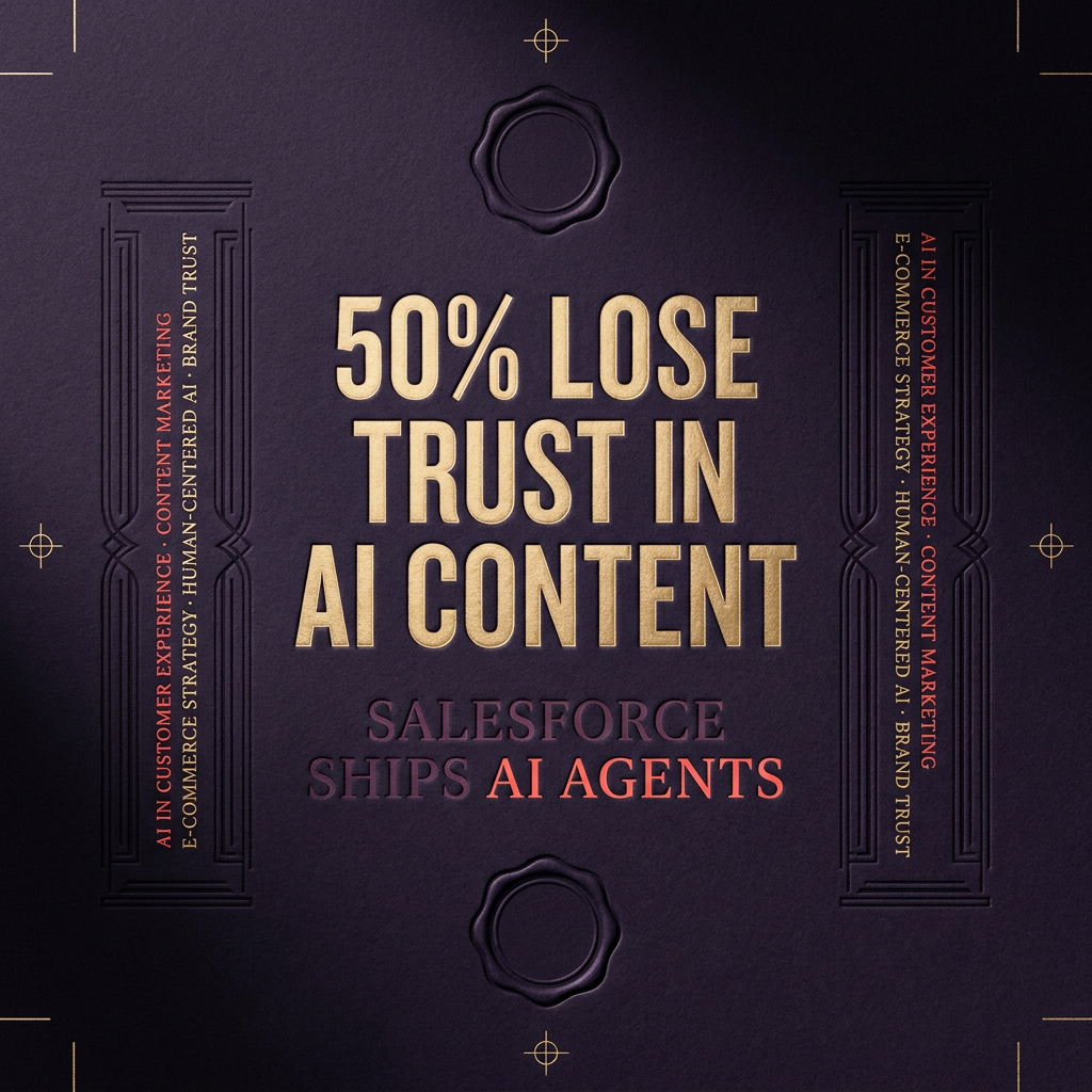 AI Delivers Scale, but 50% of Consumers Are Losing Trust