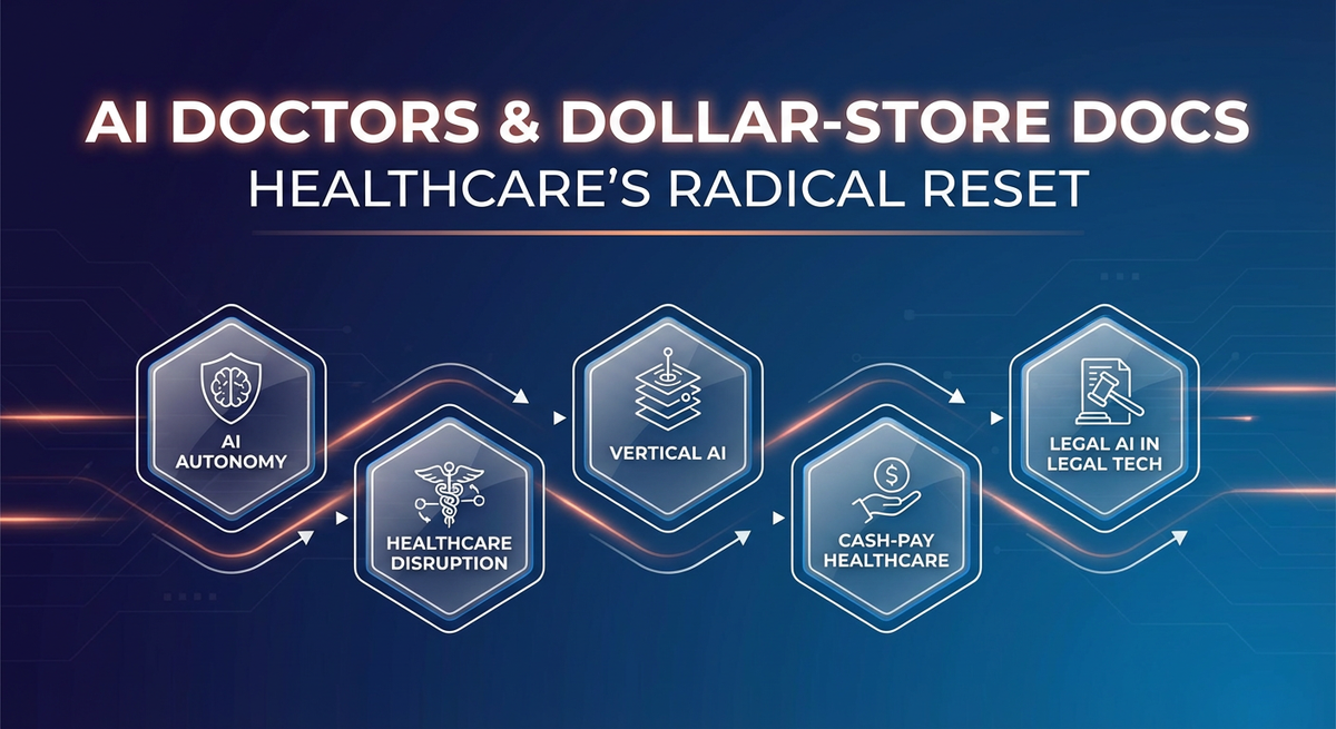 AI Doctors & Dollar-Store Docs: Healthcare's Radical Reset