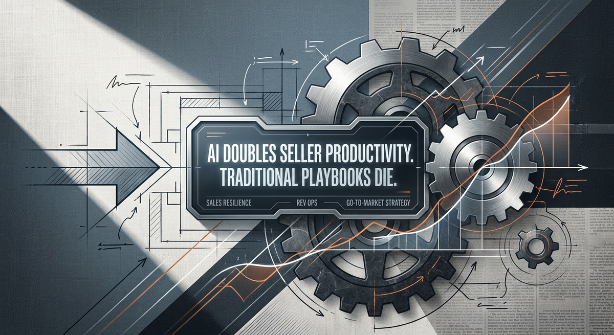 AI Doubles Seller Productivity. Traditional Playbooks Die.