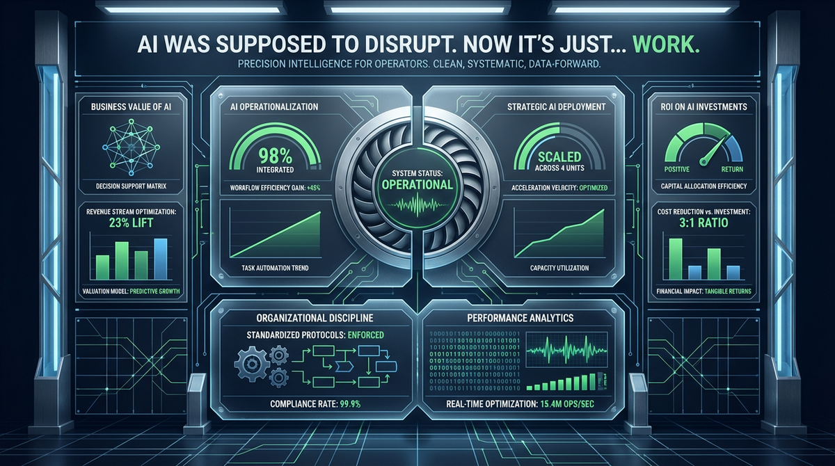 The $1T Blue Collar Prize. 68% of CIOs Cut the AI Hype.