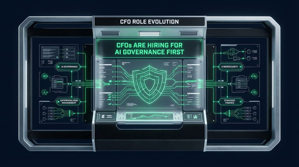 CFOs are hiring for AI governance first