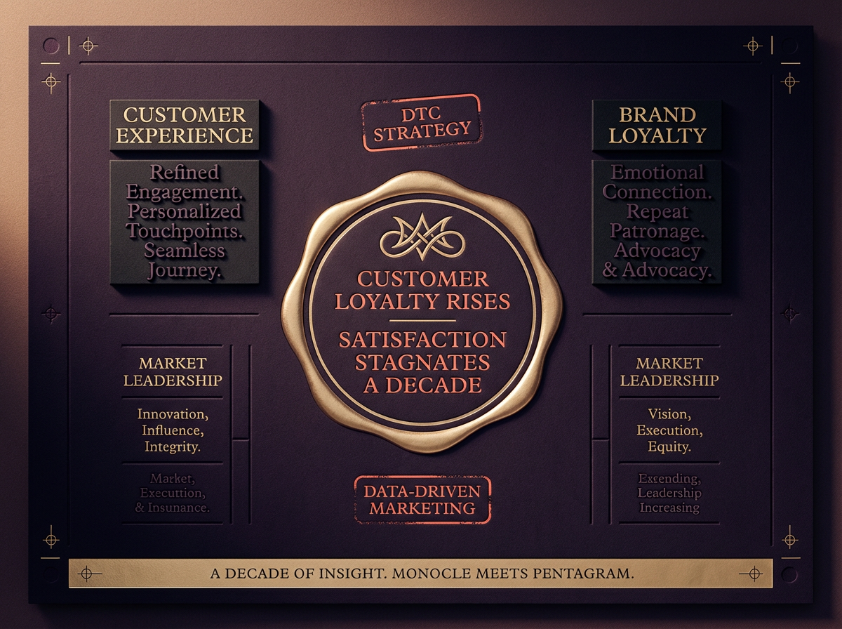 Customer Loyalty Rises While Satisfaction Stagnates A Decade
