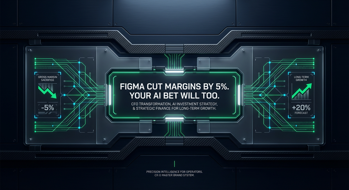Figma Cut Margins by 5%. Your AI Bet Will Too.