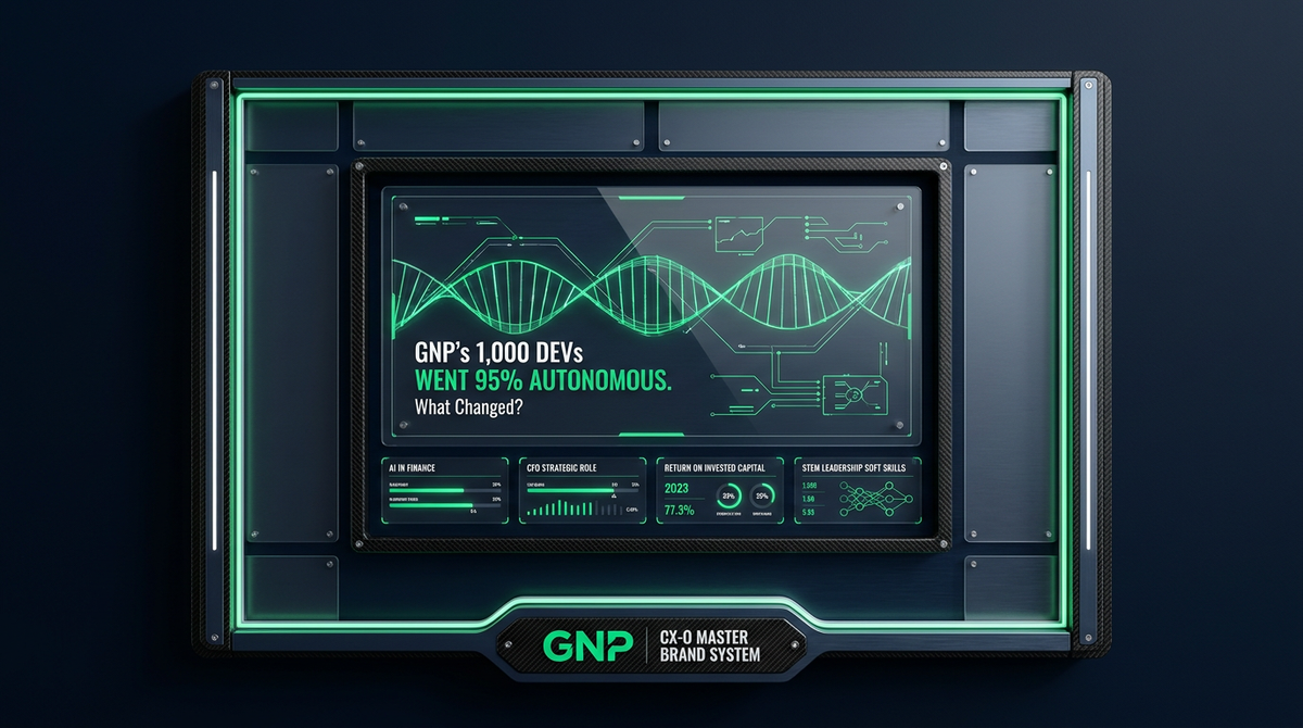 GNP’s 1,000 Devs Went 95% Autonomous. What Changed?