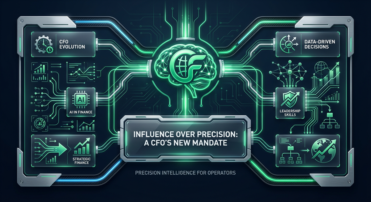 Influence Over Precision: A CFO's New Mandate