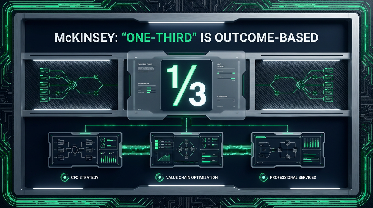 McKinsey: "One-Third" Is Outcome-Based