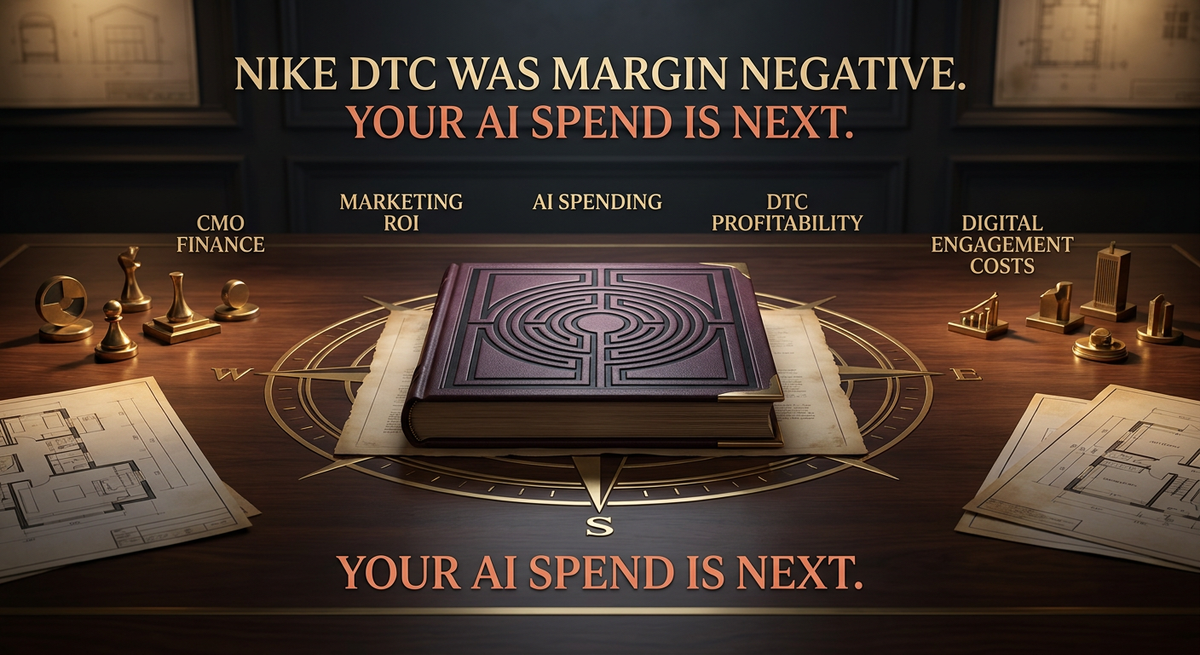 Nike DTC Was Margin Negative. Your AI Spend Is Next.