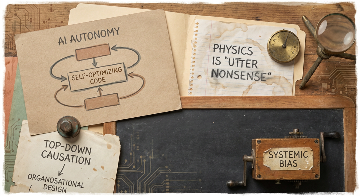 The physics is the servant. OpenAI’s AI-coded reality & the death of reductionism.